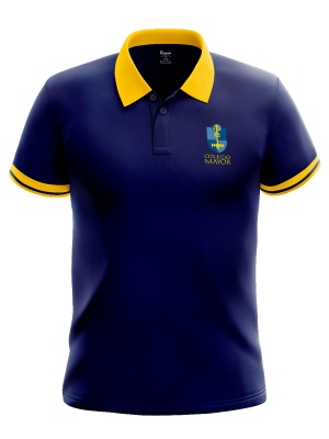Polera Pique Manga Corta Colegio Mayor